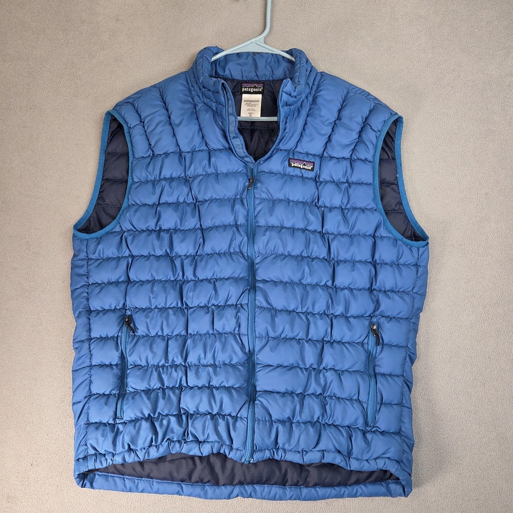 Patagonia Blue Puffer Vest